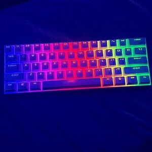 Selling: Rk Royal Kludge 61 60% Keyboard. Wireless. For gaming or work.